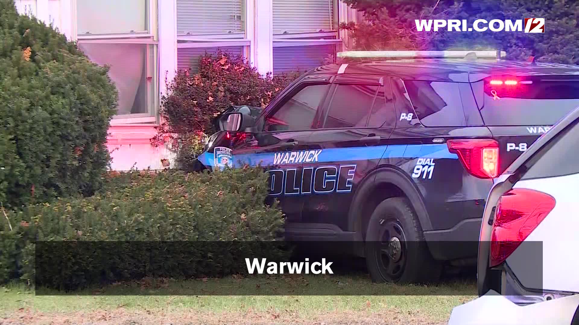 VIDEO NOW: Warwick police cruiser crashes into home – WPRI.com